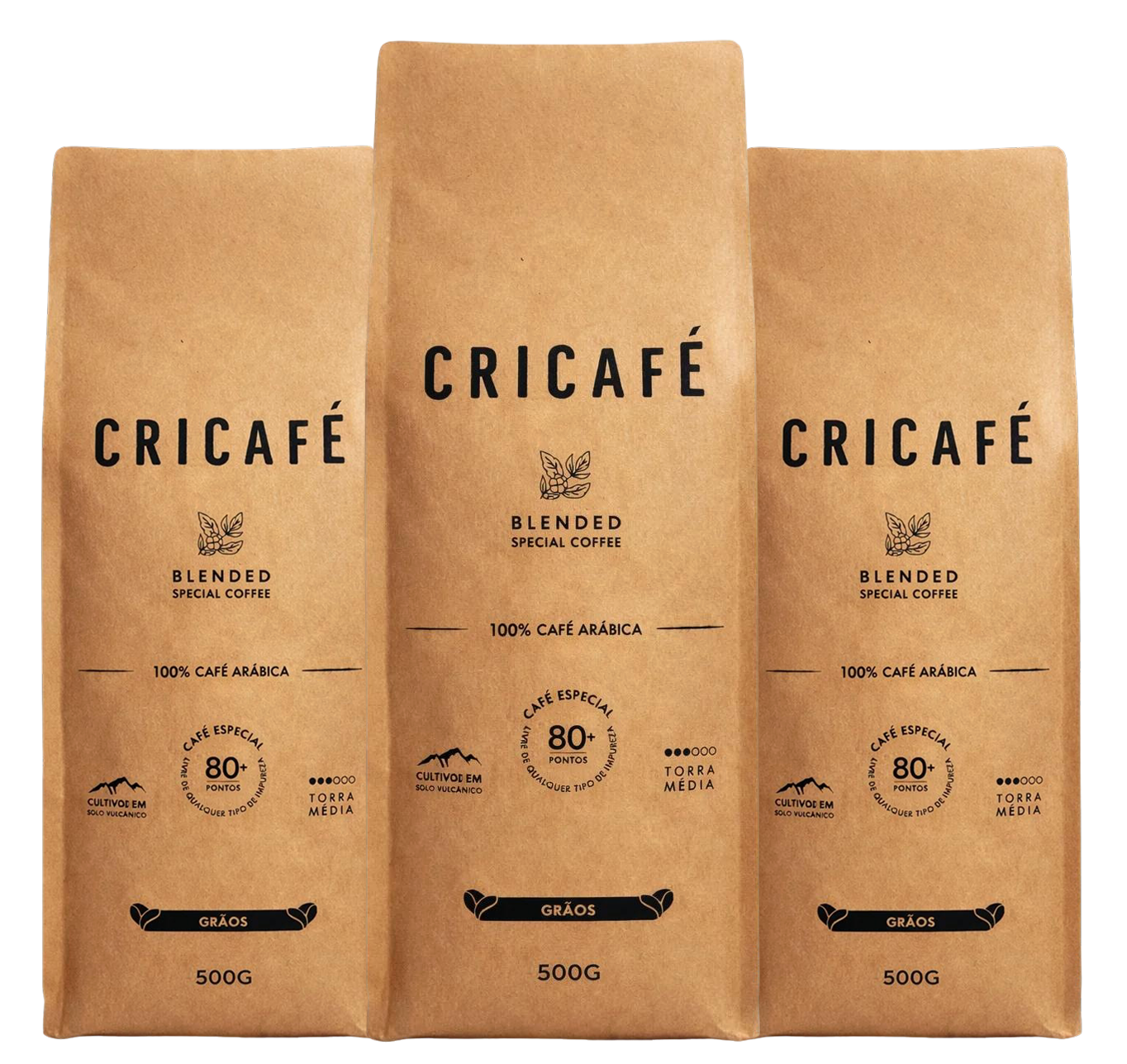 Embalagem Cricafé Blended Special Coffee 500g