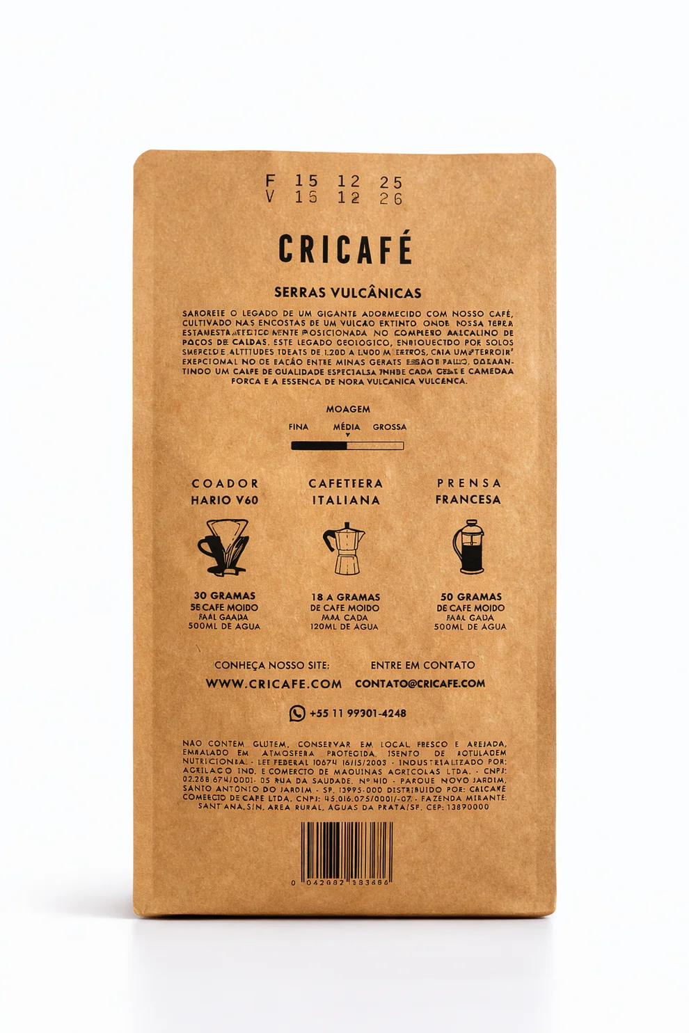 Café em Grão Verso 250g
