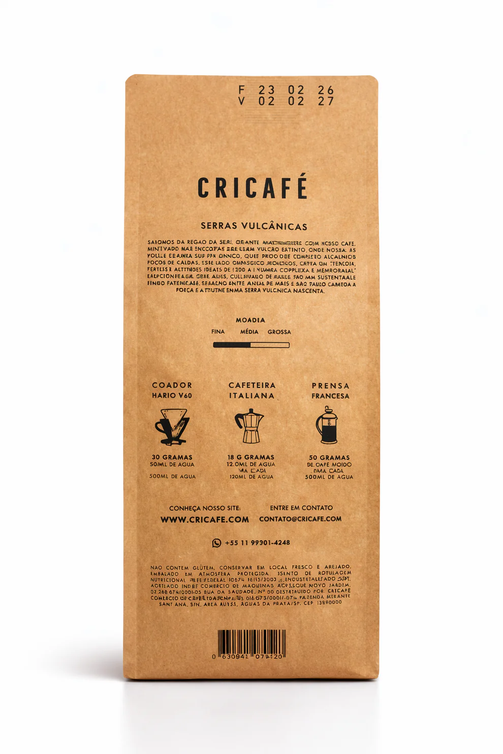 Café Moído Verso 500g